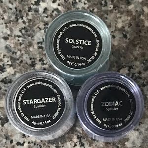 MakeupGeek Sparkler Pigment  Lot x3